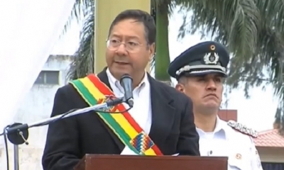 Foto/ Captura de pantalla: El presidente Luis Arce 