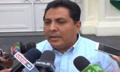 Moisés Salces,alcalde de San Ignacio de Velasco/Foto. Captura de pantalla