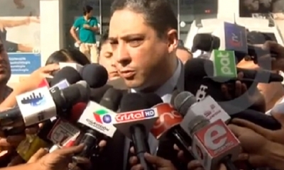 Héctor Arce, ministro de Justicia/Foto. Captura de pantalla