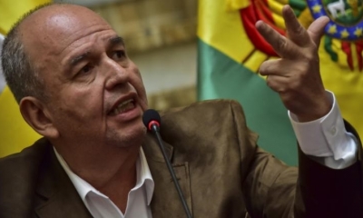 El ministro de Gobierno, Arturo Murillo. | APG