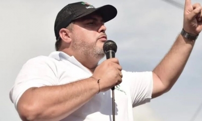 El primer vicepresidente del Comité Pro Santa Cruz, Fernando Larach.