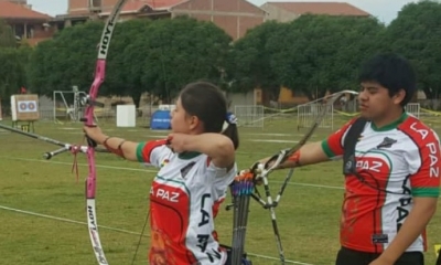 Valentina Mendizábal Santiesteban en el campeonato selectivo en Cochabamba. Foto. SM
