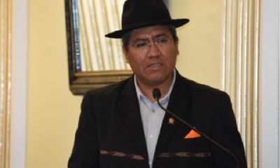 Diego Pary, canciller de Bolivia/Foto. RRSS