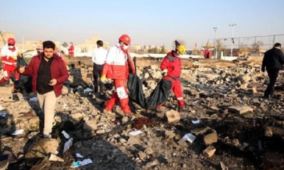 Accidente aéreo en Irán 
