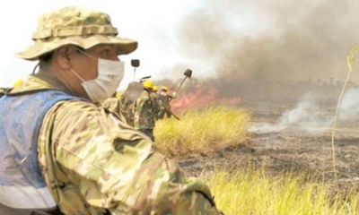 Foto de un incendio pasado.