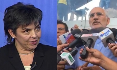 Cecilia Requena y Carlos Mesa