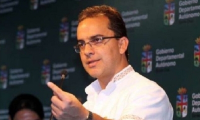 Roly Aguilera, secretario general de la Gobernación de Santa Cruz. Foto: Internet