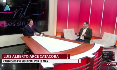 Foto / Captura de pantalla: Luis Arce Catacora