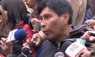 Rodolfo Machaca, viceministro de  Interculturalidad,
