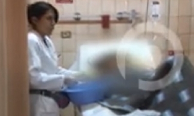 El acusado se dio a la fuga con su hijo de 11 meses/Foto. Captura de pantalla