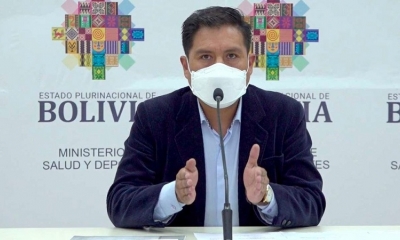 Ministro de Salud y Deportes, Jeyson Auza