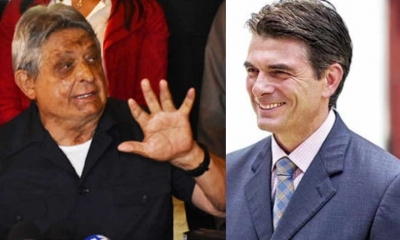 Jaime Paz Zamora y Rodrigo Paz/Foto. Kandire 
