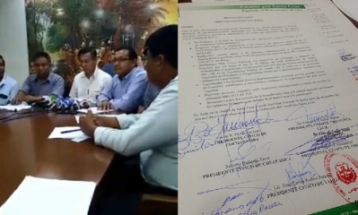 El titular de Santa Cruz informó las determinaciones/Foto. Kandire.bo