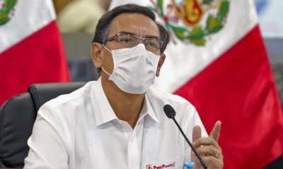 Elpresidente de Perú, Martín Vizcarra. | Foto archivo | AFP