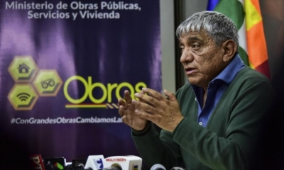 El ministro de Obras Públicas Servicios y Vivienda, Iván Arias. | Foto archivo | APG