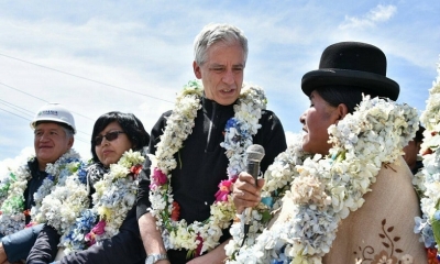 El vicepresidente Álvaro García Linera 