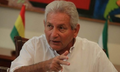 Gobernador de Santa Cruz, Rubén Costas. Foto: Fides