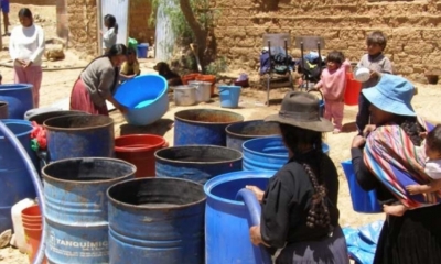 El diputado Elmar Callejas informó que los dos proyectos de agua potable Kachimayo y Sucre III tienen un fiinanciamiento de 80 millones de dólares.