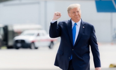 Fotografías de Donald Trump. Casa Blanca. Foto Shealah Craighead