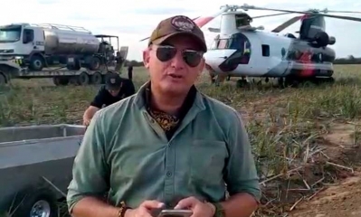 El ministro de Defensa, Luis Fernando López