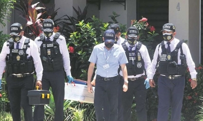 Son tres inmuebles particulares los que ayer fueron allanado