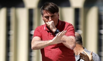 El presidente de Brasil, Jair Bolsonaro