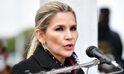 La expresidenta Jeanine Áñez.