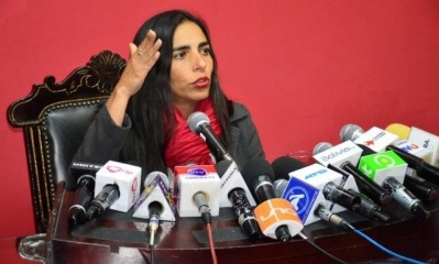  La presidenta de la Cámara de Diputados, Gabriela Montaño