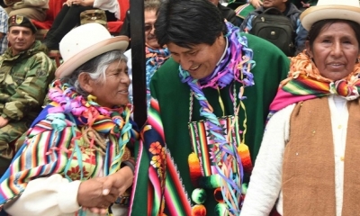 Foto / Archivo: El presidente boliviano, Evo Morales