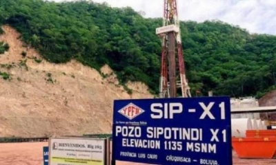 El pozo Sipotindi X-1, en Chuquisaca. | YPFB
