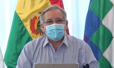 El presidente de Yacimientos Petrolíferos Fiscales Bolivianos (YPFB), Wilson Zelaya.