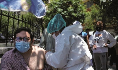 En las últimas semanas, los puntos de vacunación registraron poca asistencia de personas.