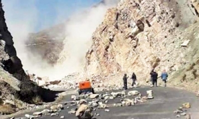 Bloqueo en la carretera al occidente del país en 2020. |Foto archivo | ABC