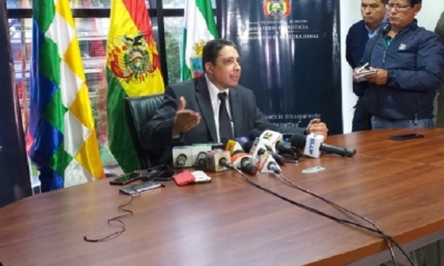 Héctor Arce, ministro de Justicia/Foto. RRSS