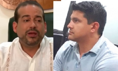 Luis Fernando Camacho y Fernando Subirana/Foto: Kandire