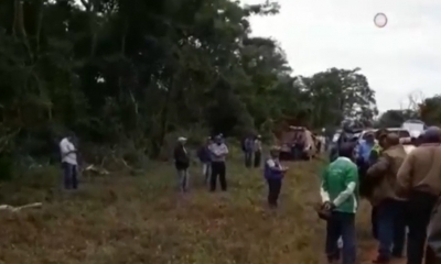 Aseguran que la tierra es fiscal/Foto. Captura de pantalla 