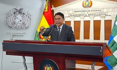 El ministro de Justicia, Iván Lima