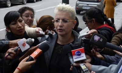 Susana Rivero, presidenta de comisión legislativa que investiga el caso Odebrecht. Foto: ABI