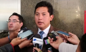 El viceministro de Régimen Interior y Policía, José Luis Quiroga