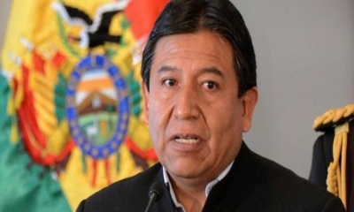 El excanciller David Choquehuanca. 