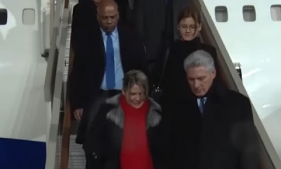  Miguel Díaz-Canel llegando a Moscú/Foto. Captura de pantalla