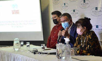 La presentación del estudio de Cbba Sin Virus. | HERNÁN ANDIA