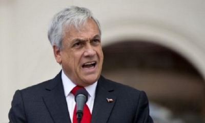 Sebastián Piñera, presidente de Chile. | Fuente: AFP