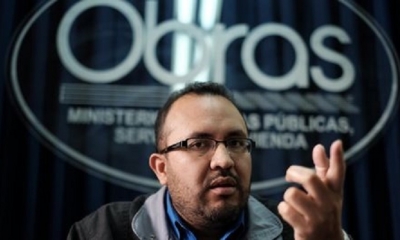 Milton Claros, Ministro de Obras Públicas. Foto: Internet