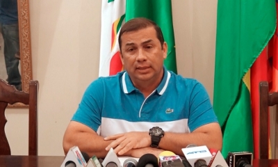 El gobernador del Beni, Alex Ferrier