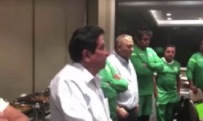 César Salinas, presidente de la Federación Boliviana de Fútbol/Foto. Captura de pantalla 