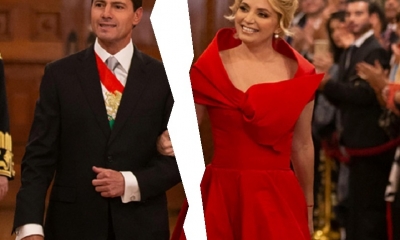 Enrique Peña Nieto y Angélica Ribera/Foto. Kandire