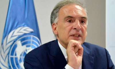 Arnault, enviado del Secretario General, emitió declaración. Foto: ONU.