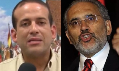Luis Fernando Camacho y Carlos Mesa/Foto. Kandire