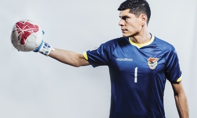 Carlos Emilio Lampe, arquero de Boca Juniors.